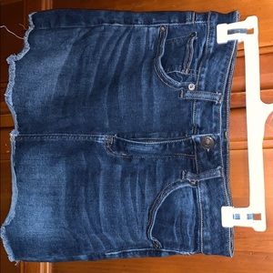 Size 8 American eagle denim skirt